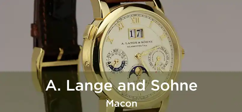  A. Lange and Sohne Macon